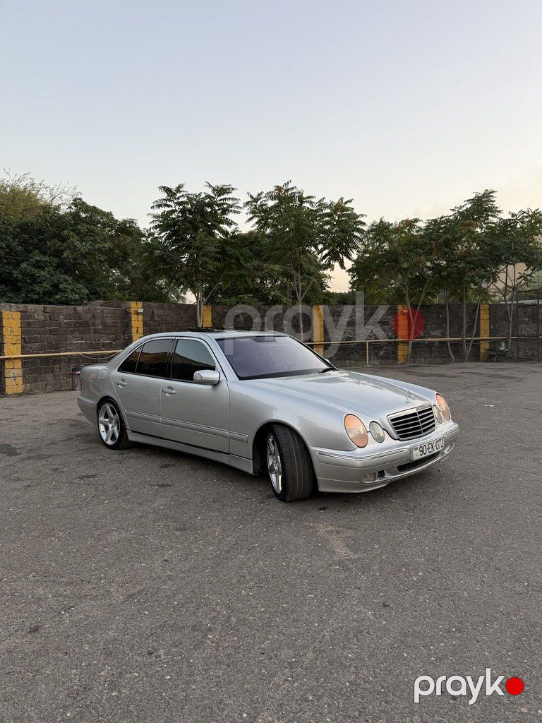 Mercedes E 280, 2.8 L, 2000 il, 440 500 km — Avtomobillər, Bakı (3)