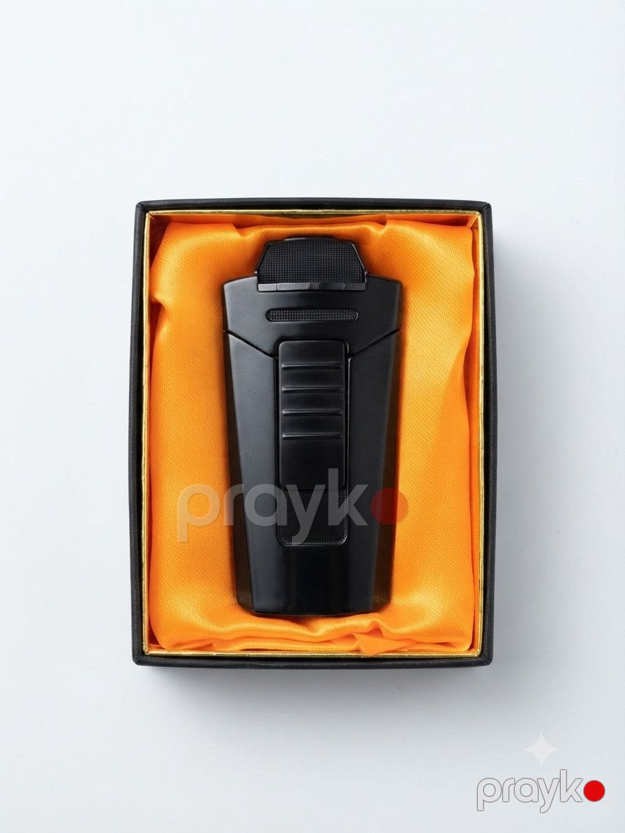 Qazla işləyən alışqan, Metal, Qara, 100 ml — Mallar, Bakı (3)