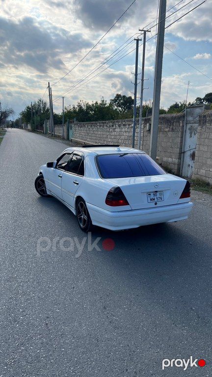 Mercedes C 230, 2.3 L, 1999 il, 356 000 km — Avtomobillər, Bərdə (3)