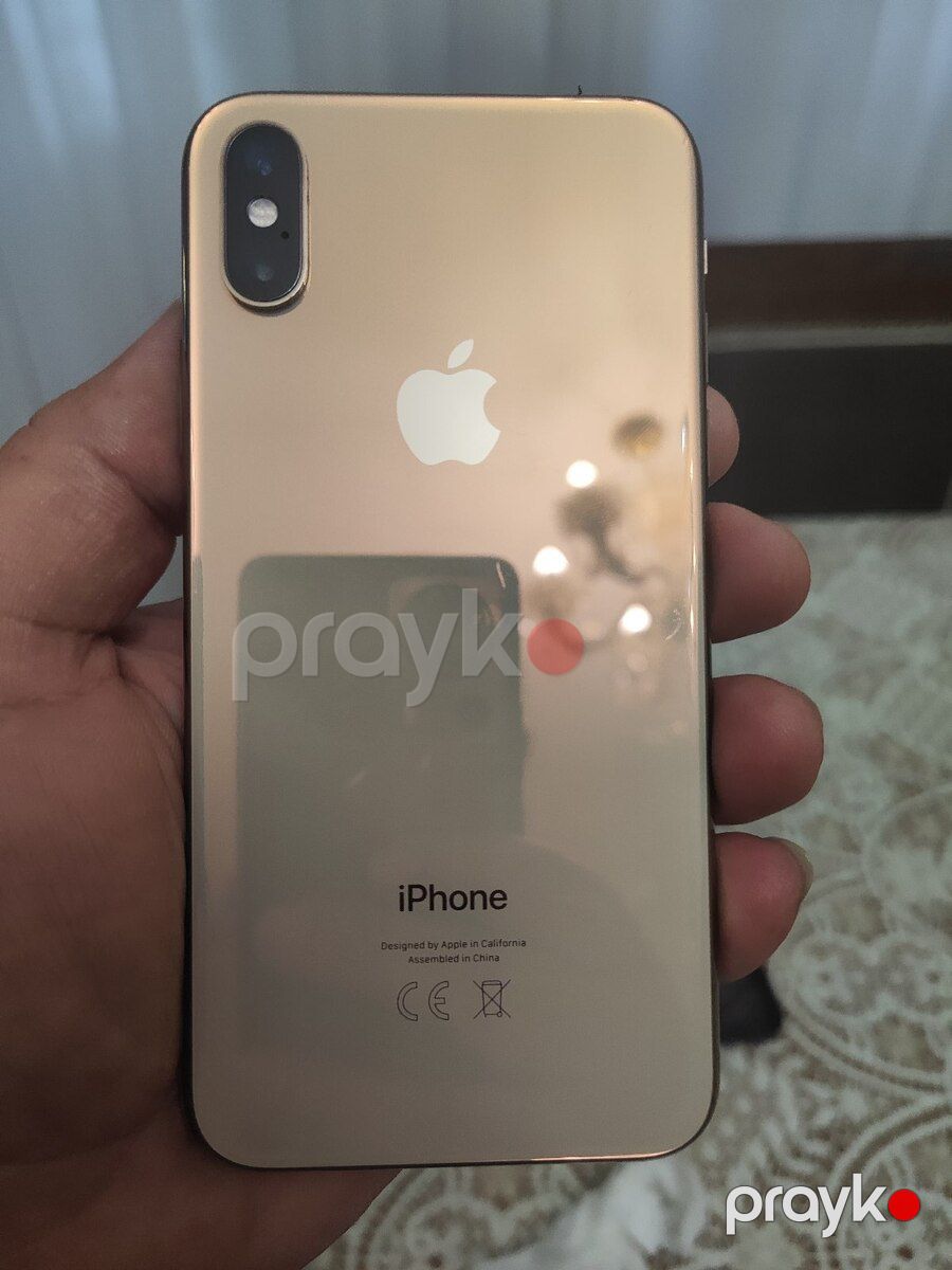Apple iPhone XS Gold 64GB/4GB — Smartfonlar, Bakı (3)