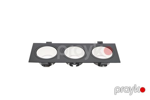 Spot gövdə alüminium s 3*GU5.3 b+w TNT303 — Bakı