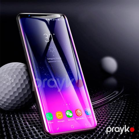 Baseus 3D Ultra Thin Full Coverage Tempered Glass For Galaxy S9/S9+ Black — Bakı
