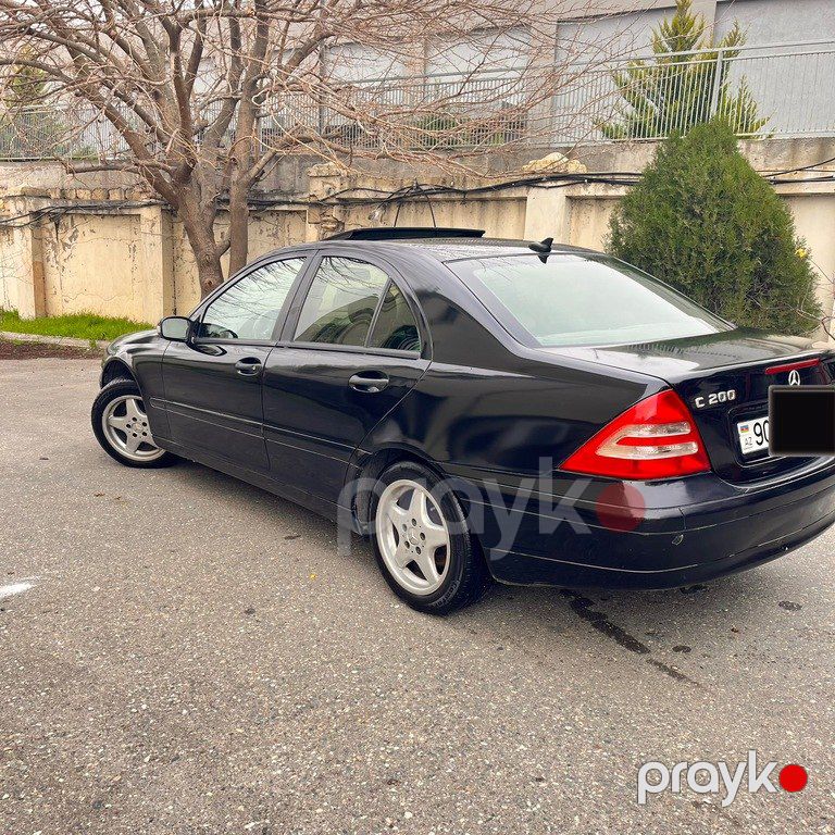 Mercedes C 200, 2.0 L, 2001 il, 345 000 km — Avtomobillər, Bakı (6)