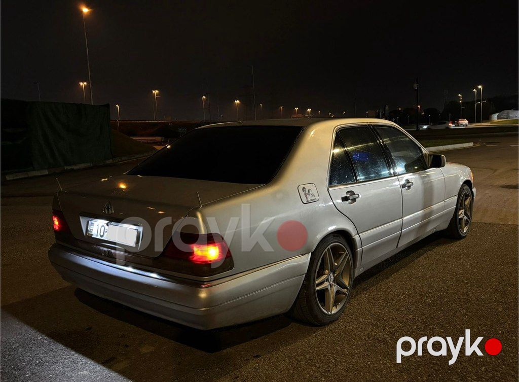 Mercedes S 350, 3.5 L, 1994 il, 100 000 km — Avtomobillər, Quba (3)