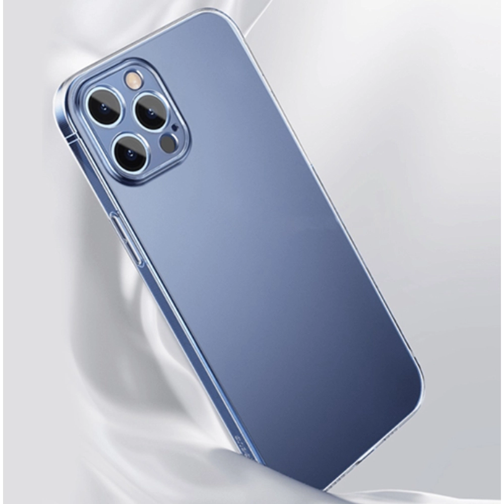 Baseus iPhone 12 Pro Max case Shining (Anti-fall) arapiph67n Clear — Bytelecom.az