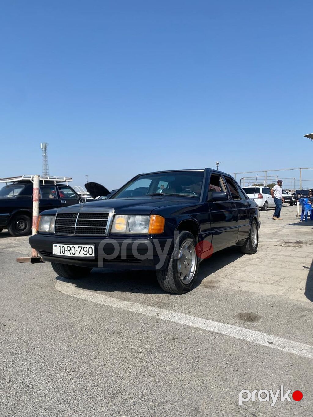 Mercedes-Benz 190 (W201): 2.3 l 1993 il Sedan 10-RO-790 — Avtomobillər, Qusar (2)