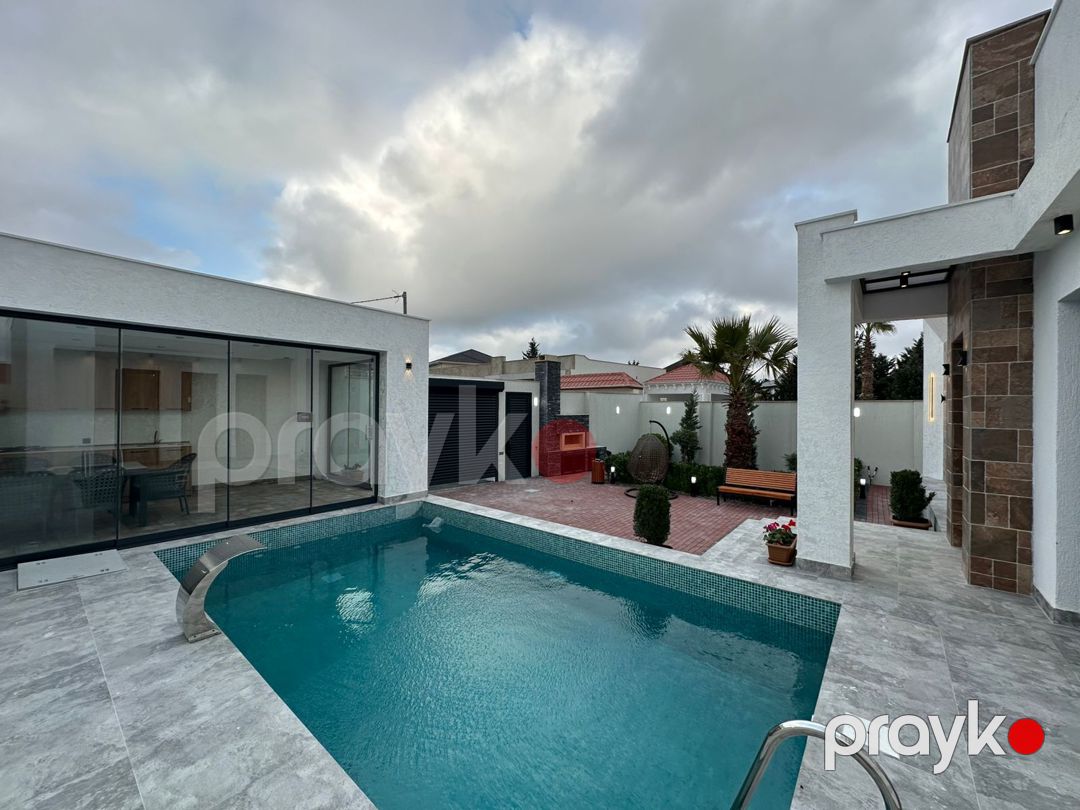 Satılır 4 otaqlı həyət evi/bağ evi 160 m² — Ev, villa, Bakı (3)