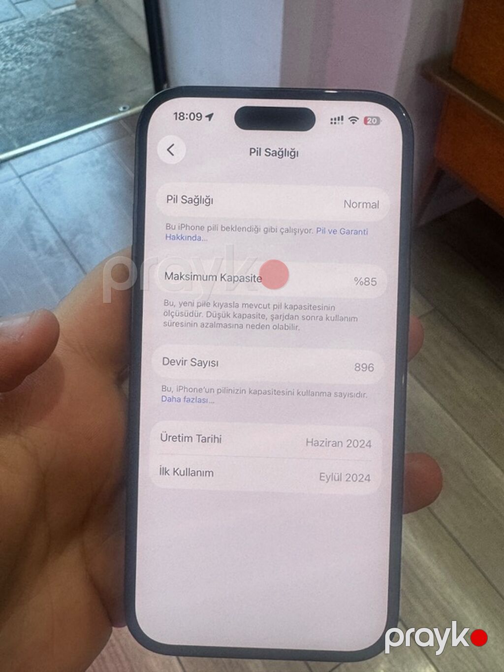 IPhone 15, 128 GB, Qara, Face ID — Apple iPhone, Bakı (7)