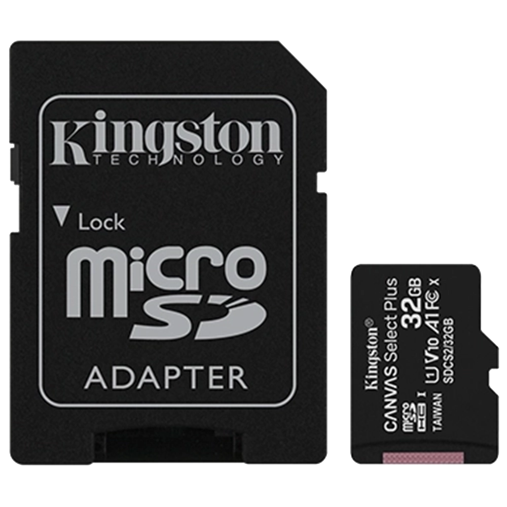 Kingston Canvas Select Plus microSD 32GB SDCS2/32GB-N Black — Bakı