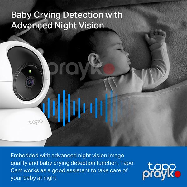 TP-Link Tapo C200 Security Camera Ağ — Mallar, Bakı (5)
