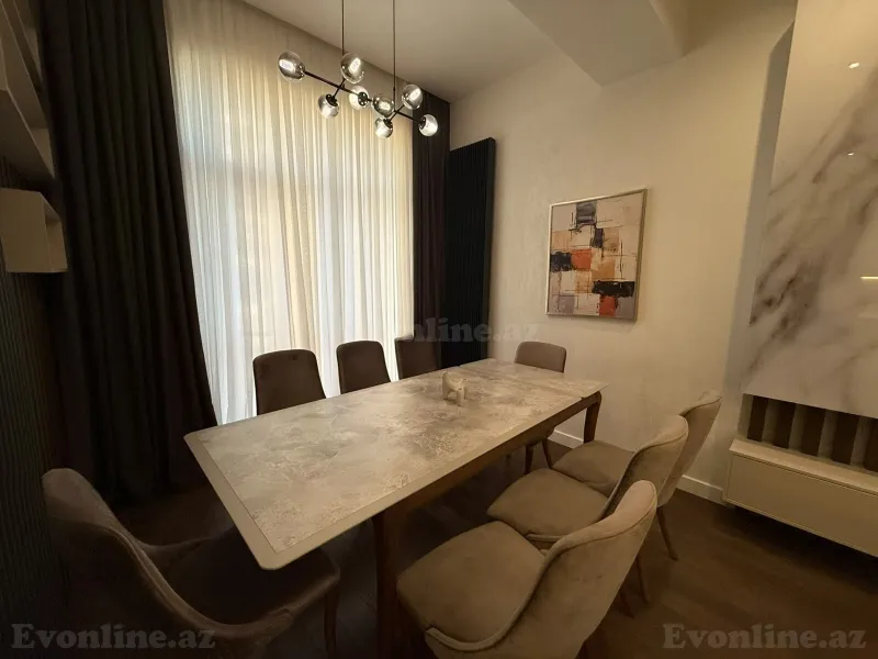 Kirayə verilir 3 otaqlı Mənzil Yeni tikili 120 m² Bakı, Nəsimi r., Nizami m — Mənzil, Bakı (8)