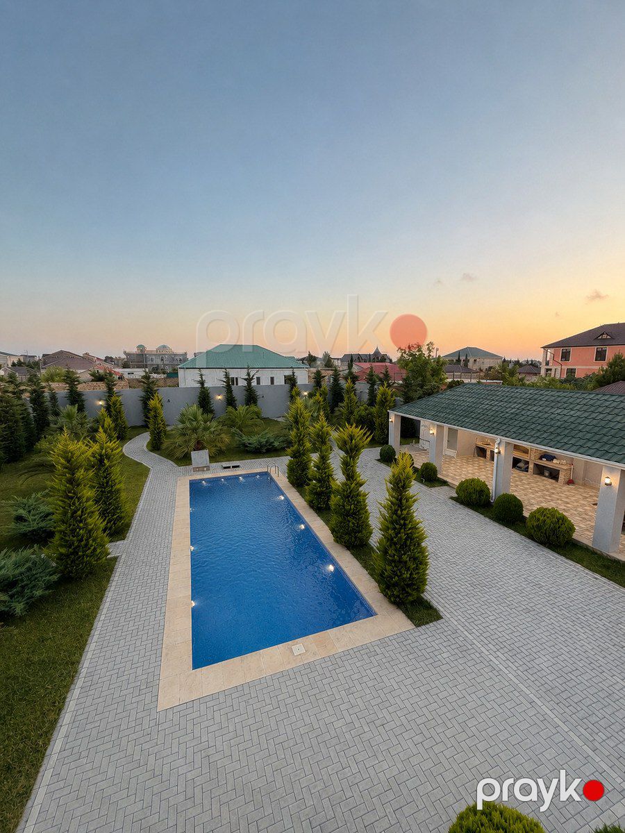 Satılır 5 otaqlı həyət evi/bağ evi 220 m² — Ev, villa, Bakı (9)