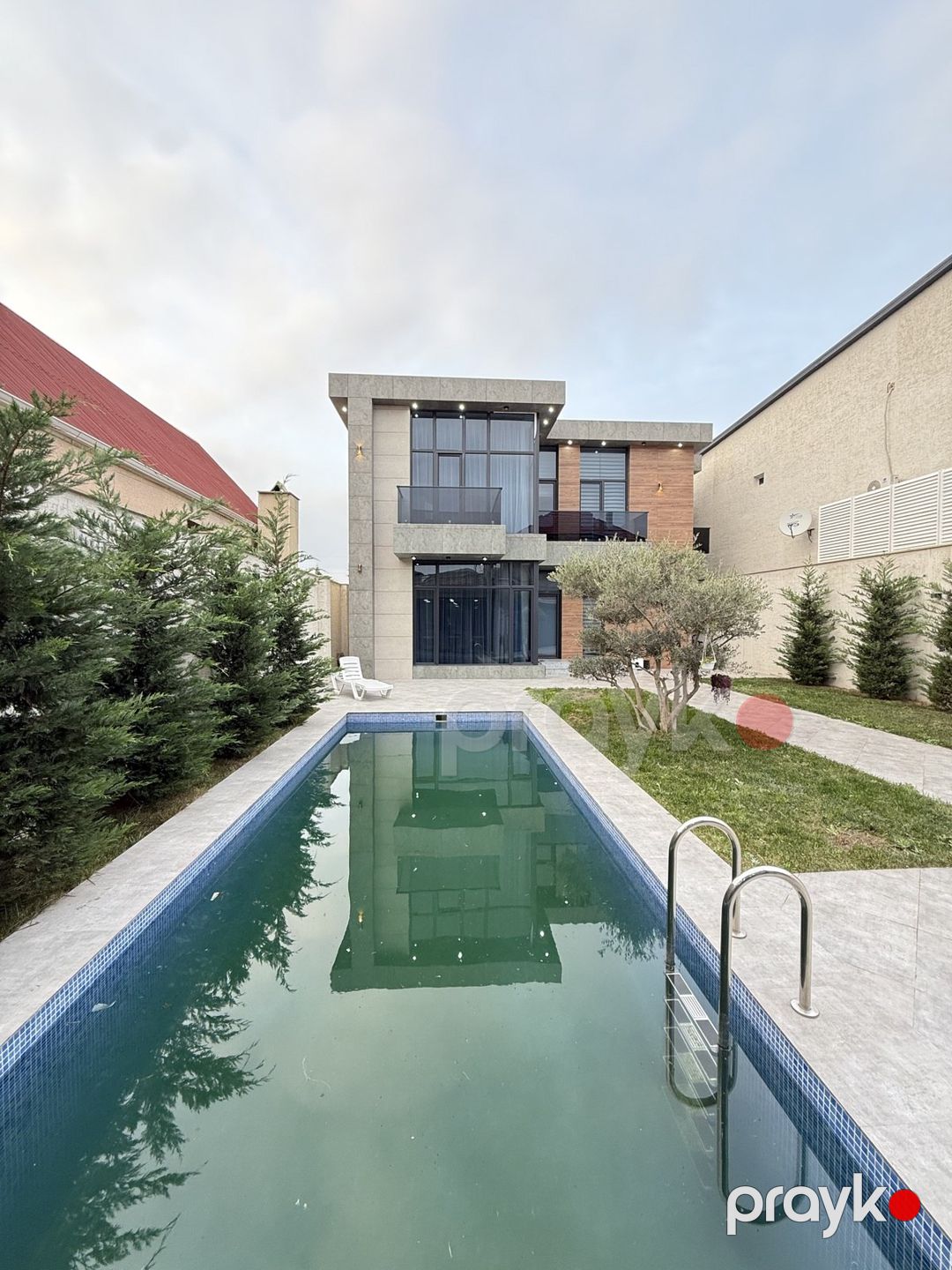 Satılır 4 otaqlı həyət evi/bağ evi 250 m² — Ev, villa, Bakı (4)