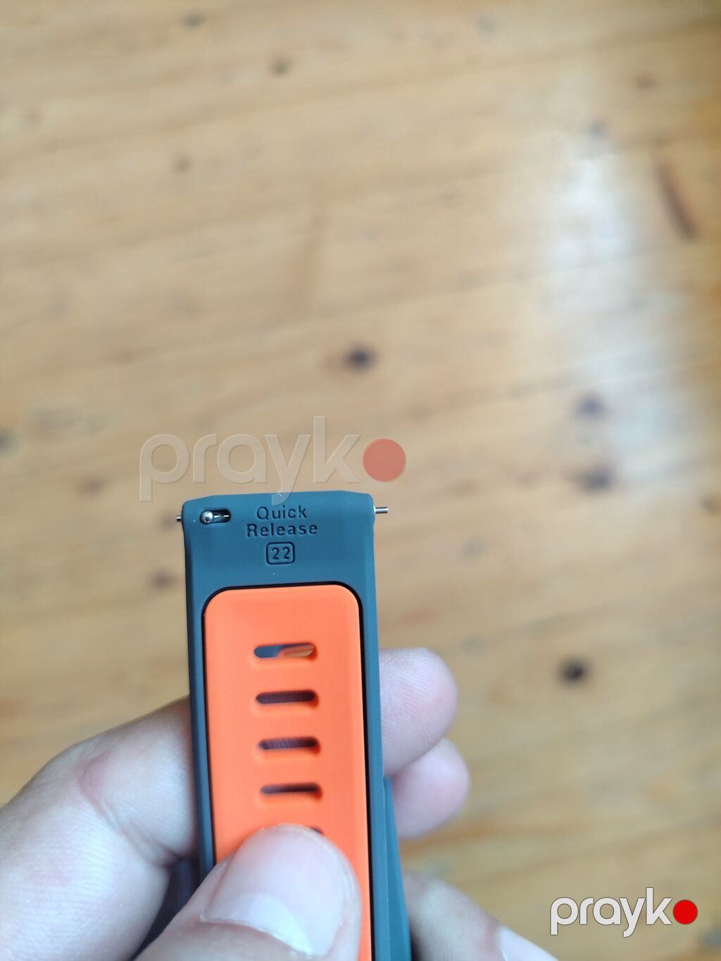 22 mm “Quick Release” idman saat qayışı - Ölçü: 22 mm (ştifti — Saat sapları və bilərziklər, Xırdalan (2)