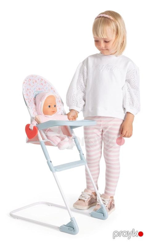Kuklalar üçün mebel Chıcco My First Doll hündür oturacaq, plastik, 3+, çəhrayı, 400x275x650 mm - 12408000000 — Bakı
