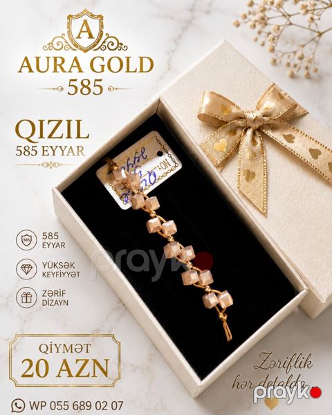 Qızıl qolbaq Pandora — Bakı
