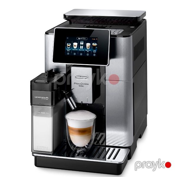 Qəhvədəmləyən DeLonghi ECAM610.75.MB Silver — Mallar, Bakı (2)