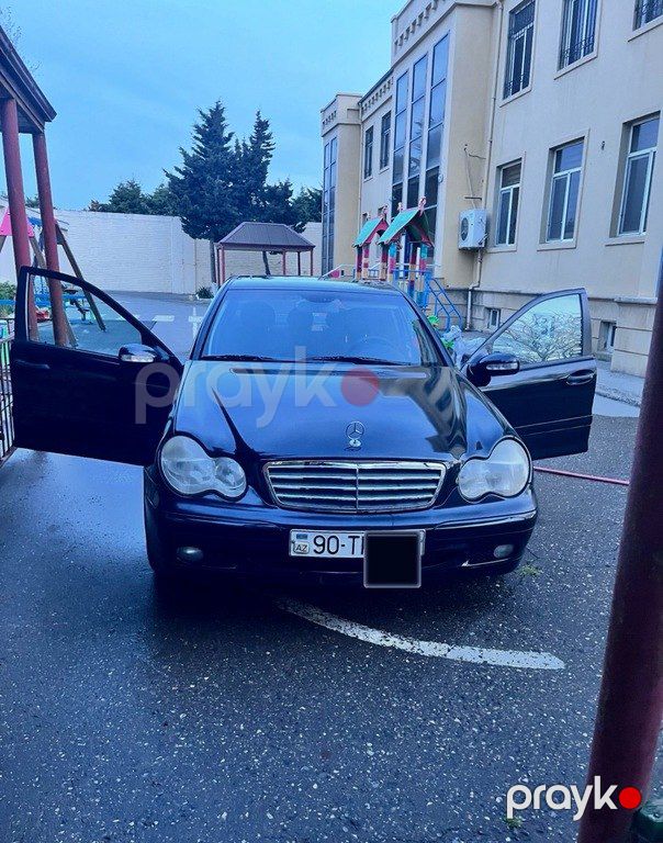 Mercedes C 200, 2.0 L, 2001 il, 345 000 km — Avtomobillər, Bakı (2)