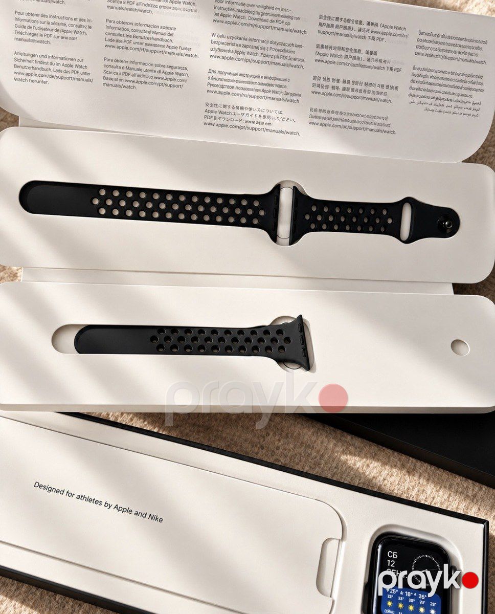 Apple Watch SE Nike Space Gray 40mm — Ağıllı saatlar və biləkliklər, Bakı (4)