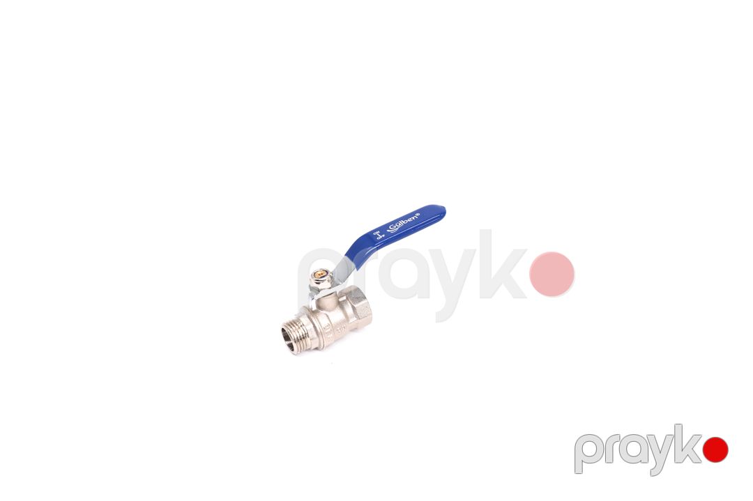 Gülben vintil göy qulp 1/2 F1/2*M1/2 GN31002 — Santexnika, Bakı (2)