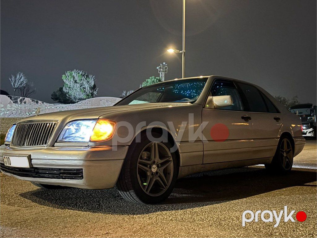 Mercedes S 350, 3.5 L, 1994 il, 100 000 km — Avtomobillər, Quba (2)