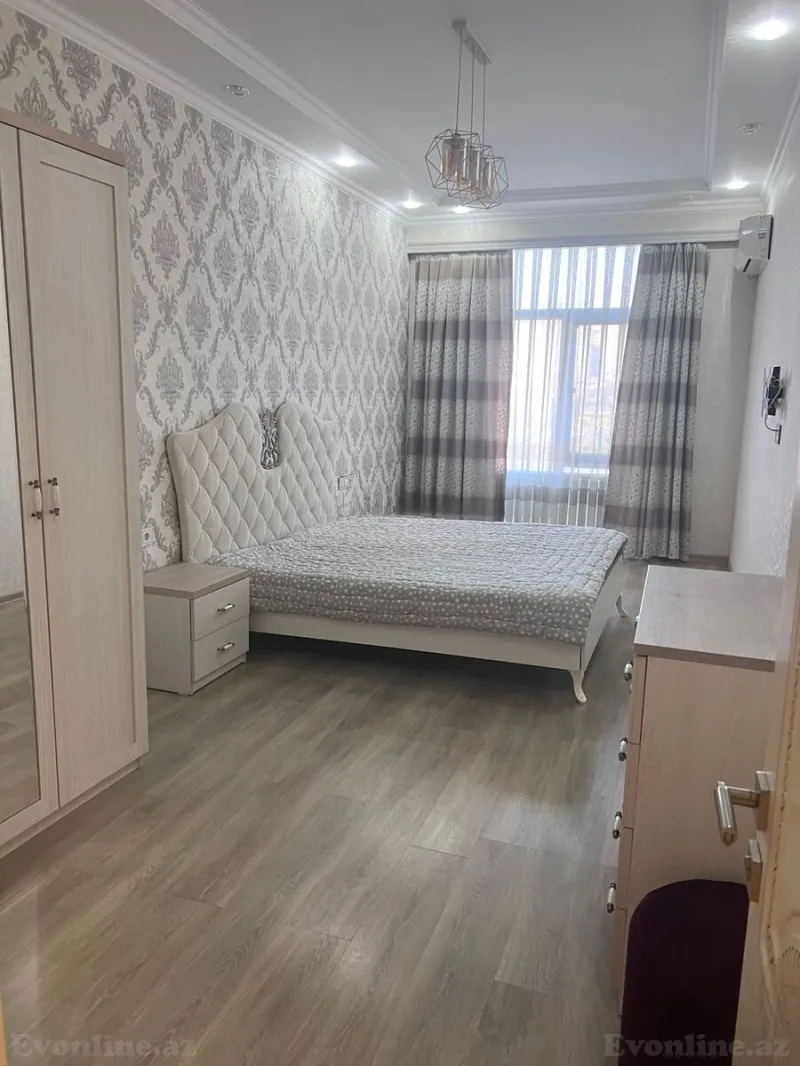 Kirayə verilir 3 otaqlı Mənzil Yeni tikili 115 m² Bakı, Xətai r., Həzi Aslanov m., Həzi Aslanov — Mənzil, Bakı (4)
