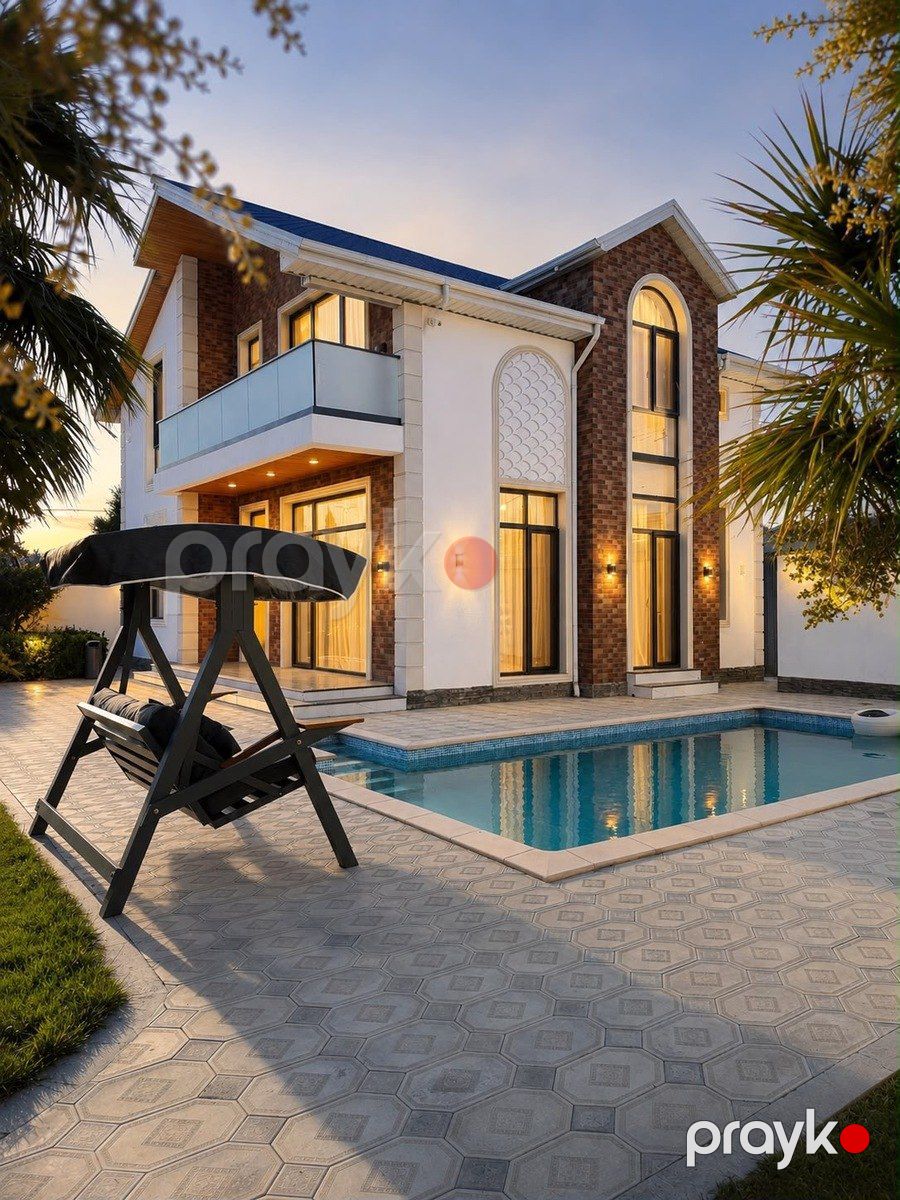Satılır 5 otaqlı həyət evi/bağ evi 210 m² — Ev, villa, Bakı (2)