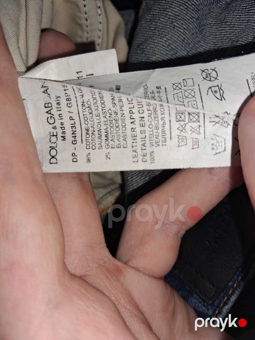 Cins şalvar, Dolce & Gabbana — Jins, Xırdalan (8)
