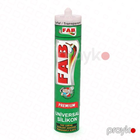 Fab silikon premium şəffaf 280 ml — Omid.az — Təmir və tikinti