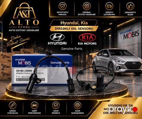 Hyundai, Kia dirsəkli val sensoru — Bakı