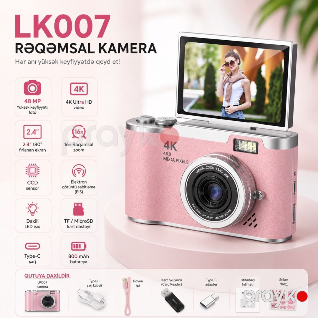 Fotoaparat LK007 — Foto və video texnikası, Bakı (2)