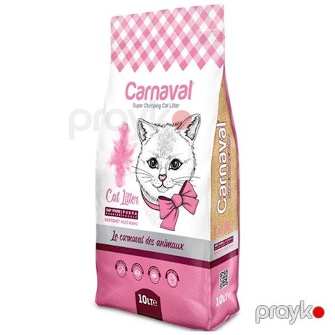 Pişiklər üçün topalanan doldurucu Carnaval Baby Powder, 10 l — Bakı