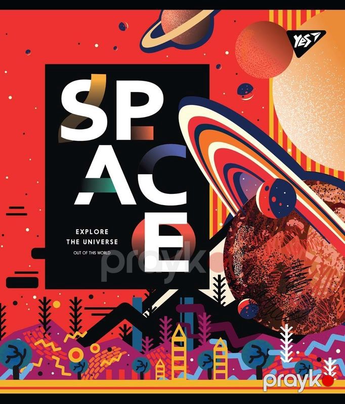 Dəftər 48v= Space abstract 765297 YES — Məktəb və təhsil malları, Bakı (2)