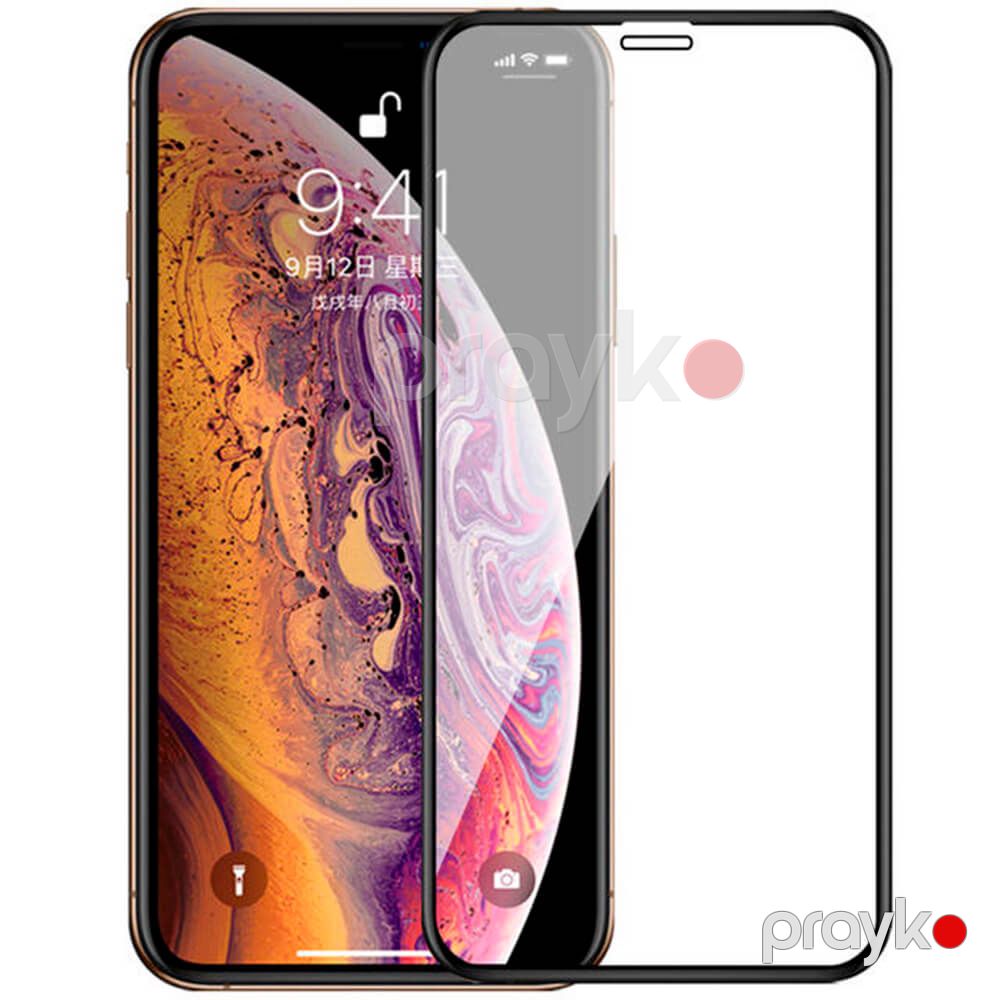 Green 3D Silicone Privacy Glass Screen Protector for iPhone 13 / 13 Pro 6.1" Black — Mallar, Bakı (4)