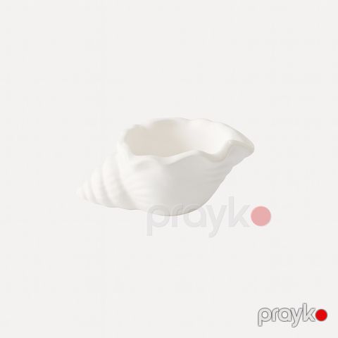 Dekorativ balıqqulağı Plateon 0339, gips, 10 sm — Bakı