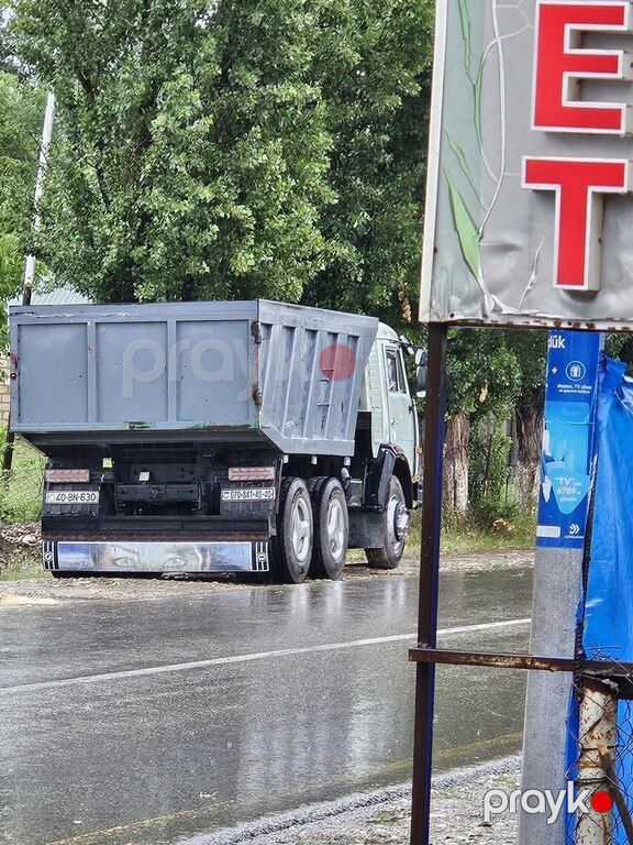 KamAz 5511, 11 L, 1989 il, 185 000 km — Yük maşınları, Quba (8)