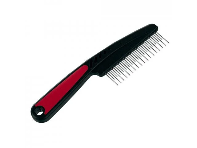 Ferplast Gro 5878 fırlanan xrom dişli pişiklər və itlər üçün darağı, 19.8 x 1.4 x 5.5 sm — Bakı