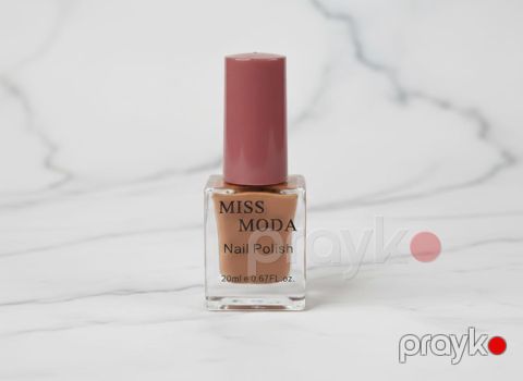 Dırnaq boyası Miss Moda, açıq qəhvəyi, 20 ml — Bakı