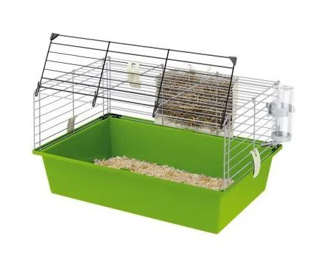 Ferplast Cavie 60 dəniz donuzları üçün qəfəs, açılan qapı ilə, 58 x 38 x 31.5 sm — Bakı