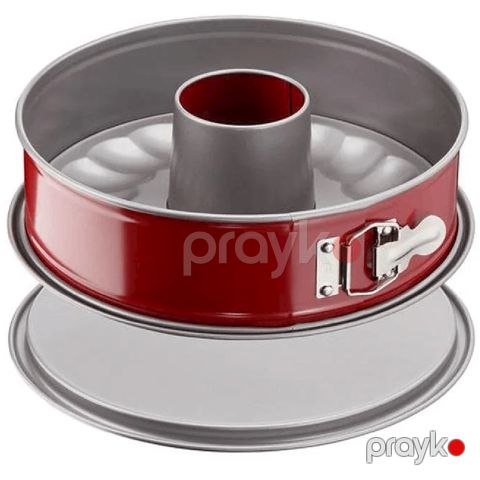 Keks üçün qəlib Tefal Delibake Savarin, 28 sm, qırmızı — Bakı