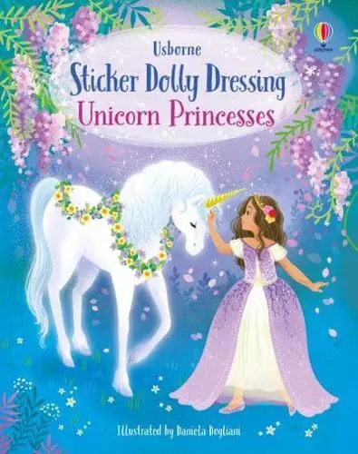 Sticker Dolly Dressing Unicorn Princesses — Bakı
