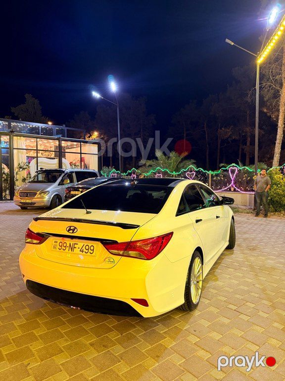 Hyundai Sonata, 2.4 L, 2014 il, 336 324 km — Avtomobillər, Şirvan (8)