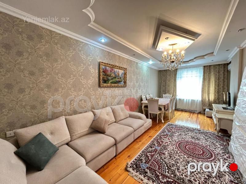 Satılır 2 otaqlı Bina evi menzil (Yeni tikili), 92 m², Nizami rayonu — Mənzil, Bakı (8)