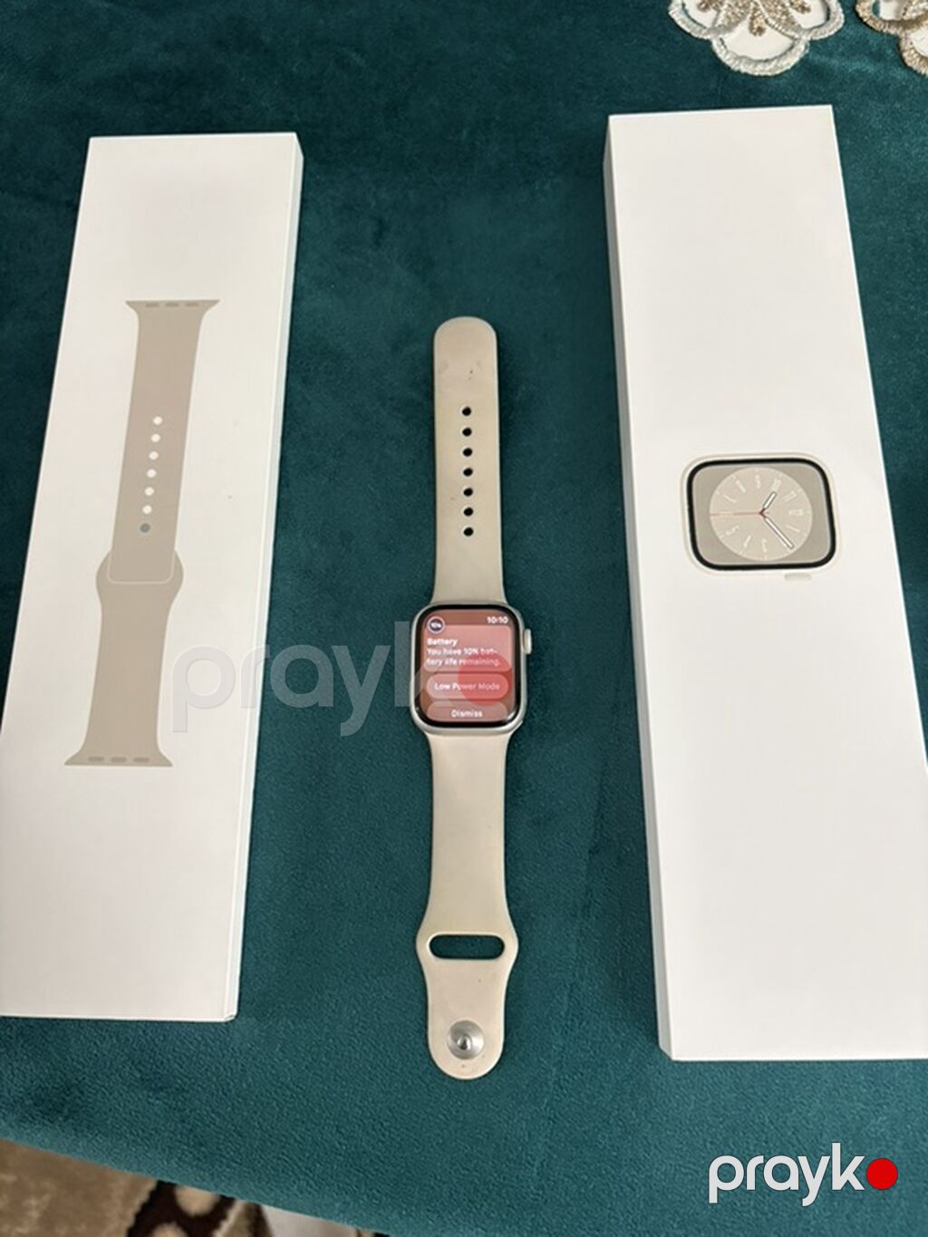 Apple Watch Series 8 Tam ideal vəziyyətdədir demek olar heç — Ağıllı saatlar, Bakı (5)