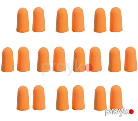 Qulaq qoruyucuları 10 Pairs Mixed Color Individually Packaged Ear Plugs — Bakı