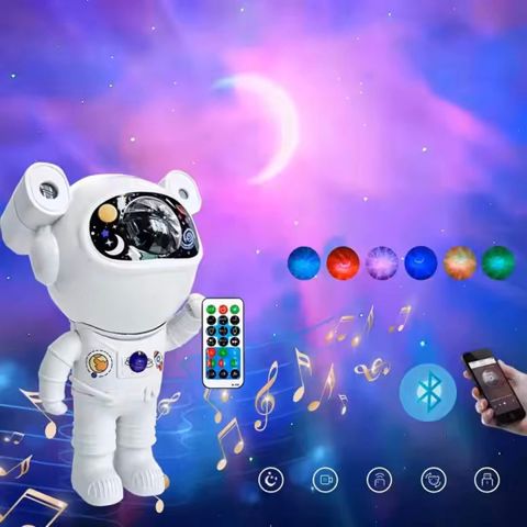 Gecə lampası robot bluetooth+pult — Bakı