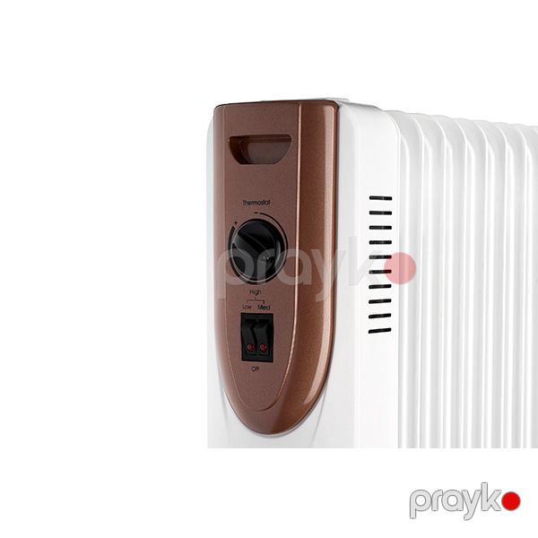 Yağ radiatoru Ardesto OFH-09X1 Ağ — Mallar, Bakı (4)