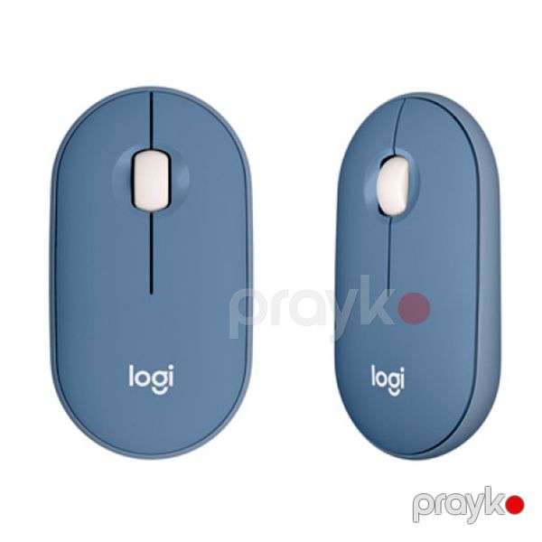 Logıtech Pebble M350 Wireless Mouse Blueberry — Mallar, Bakı (4)
