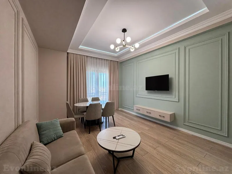 Kirayə verilir 3 otaqlı Mənzil Yeni tikili 110 m² Bakı, Xətai r., Ağ şəhər — Bakı