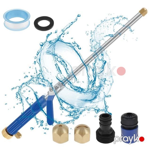 Yuma üçün təzyiqli su tabancası Jet, 2 nozzle, möhürlənmiş dizayn, standart 3/4" bağ şlanqlarına uyğundur - prl_0323 — Mallar, Bakı (2)